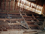 Rotting joists and floor boards