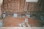Removed rotted subflooring and joists